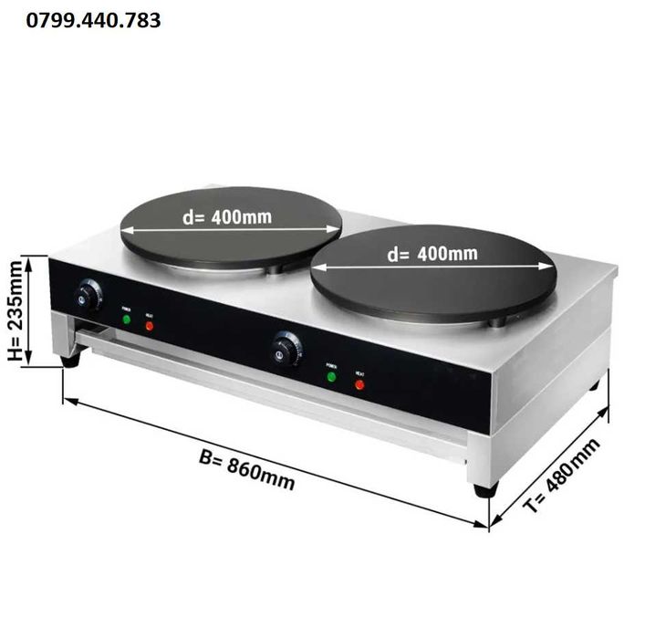 LIVRARE GRATUITA Crepiera pe gaz 2 Plite aparat clatite Uriase NOU