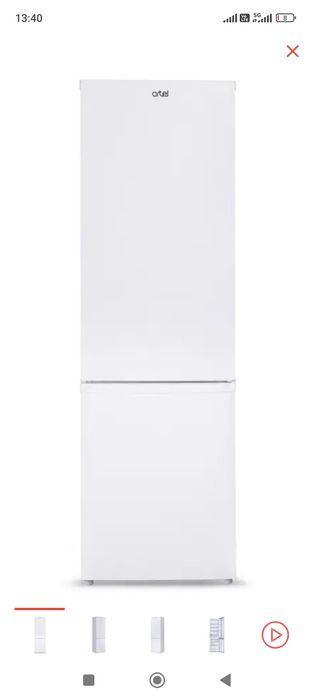 Холодильник Artel HD 345 RN WH белый