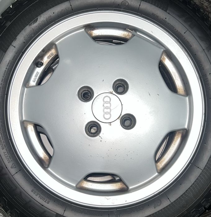 Диски титанки на Ауди Б4 R15