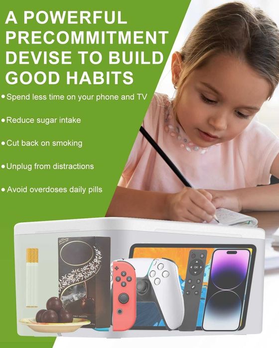 iDiskk Кутия за заключване на телефони с таймер