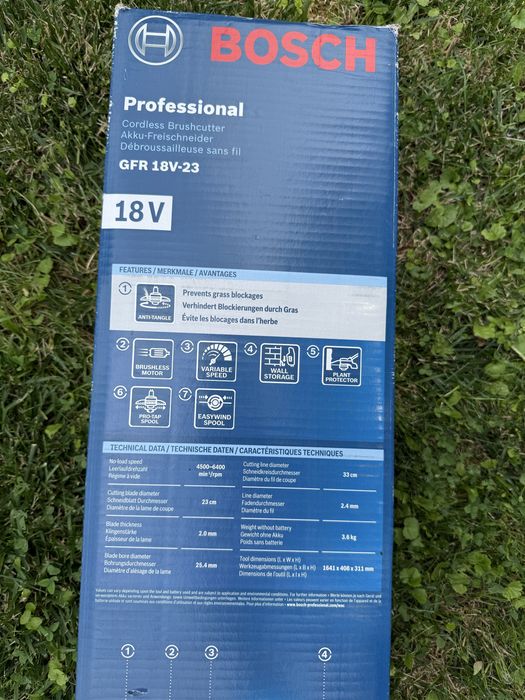Vând  coasa electrica prof Bosch