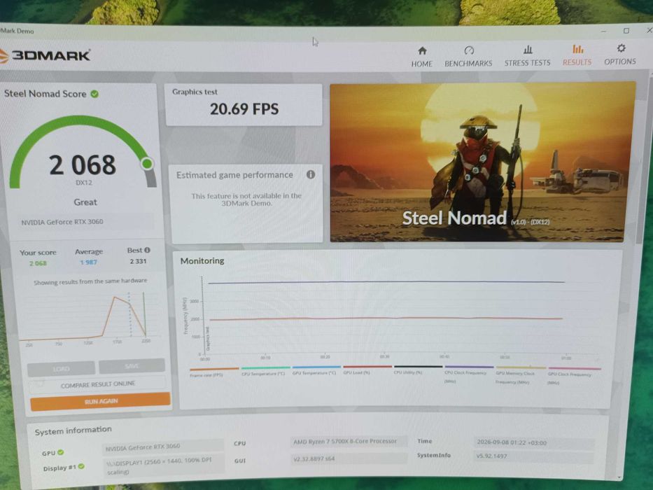 Nvidia GeForce RTX 3060 12GB Gigabyte