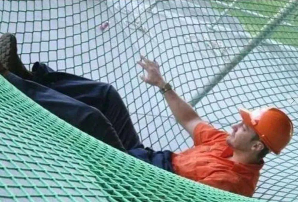 Сетка для ограждения-фундамент безопсной работы строительстве (setka)