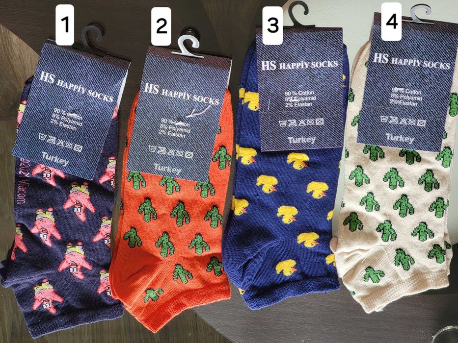 ЧОРАПИ HS HAPPY 90%Пaмyk. 8%Полиамид 2%Eлaстан