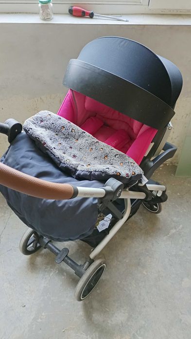 Бебешка количка Cybex Balios S Lux + кошница Cybex Atom