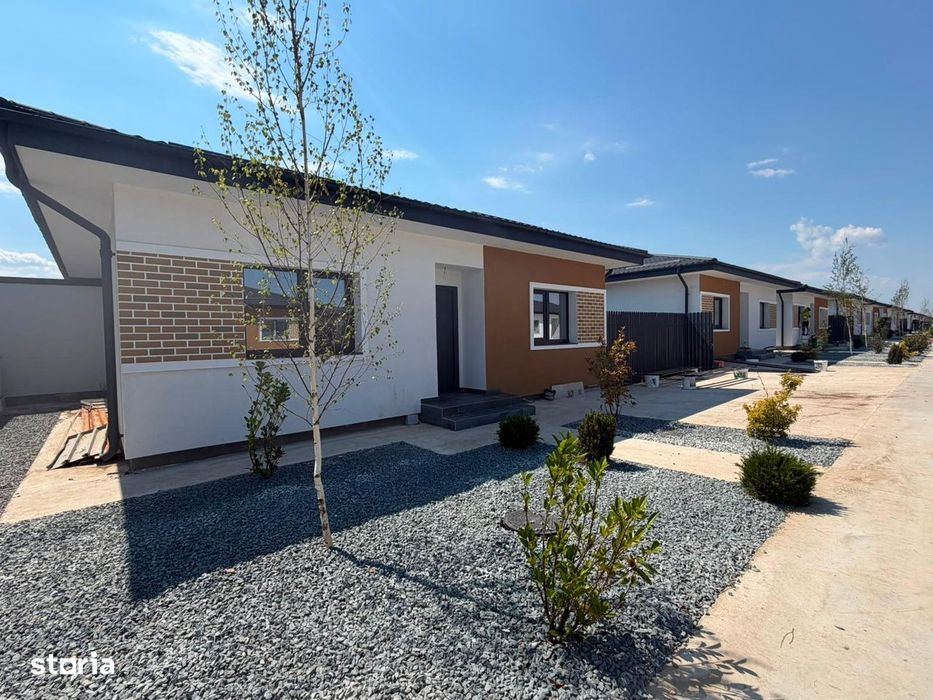 Casă individuală parter 135mp construiți, teren 400mp Tunari City Nord