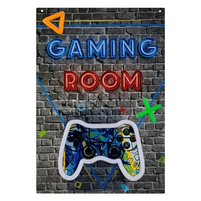 LED неонова табела "Gaming room"
