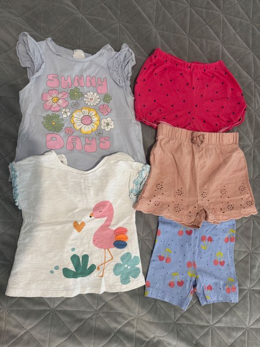 Set de haine pentru fetite marimea 80 (1 ani)