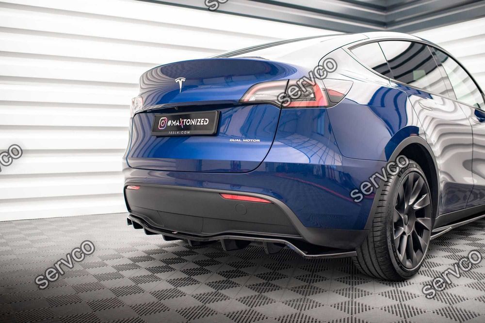 Prelungire splitter bara spate Tesla Model Y 2020- v1 - Maxton Design