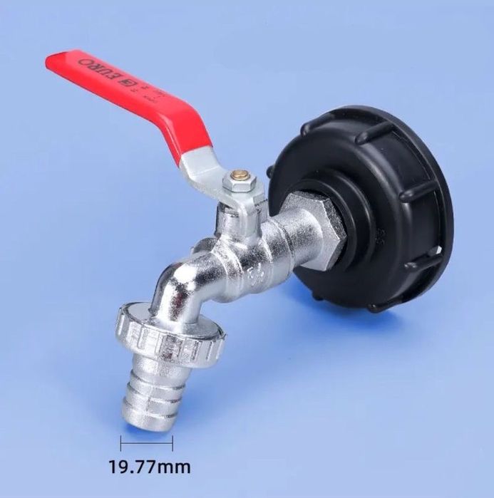 Краник, переходник на еврокуб