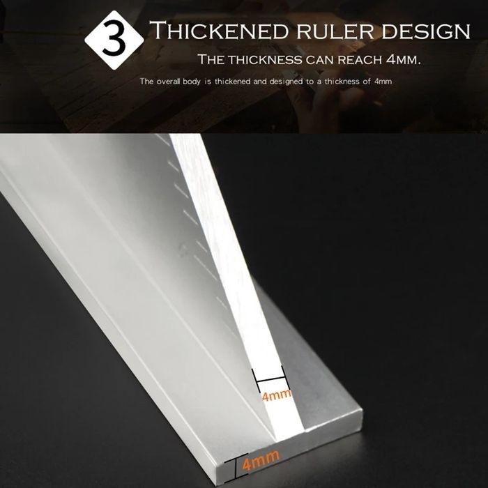 Столярный угольник Свэнсона из аллюминия