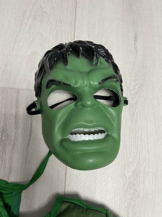 Hulk Verde Costum Carnaval  cu Masca