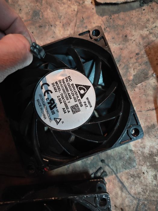 Вентиляторы не знаю отчего