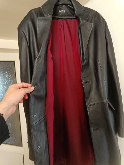 Geaca piele Hugo Boss