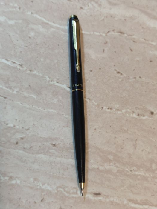 Creion Mecanic Vintage Parker 15 Black GT – Original, Fabricat în Franța (1989)