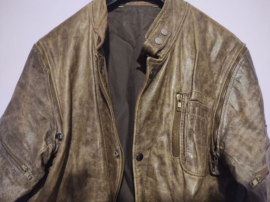 Geaca /Vestă Piele INTERCEPTOR, MĂRIMEA 48-50