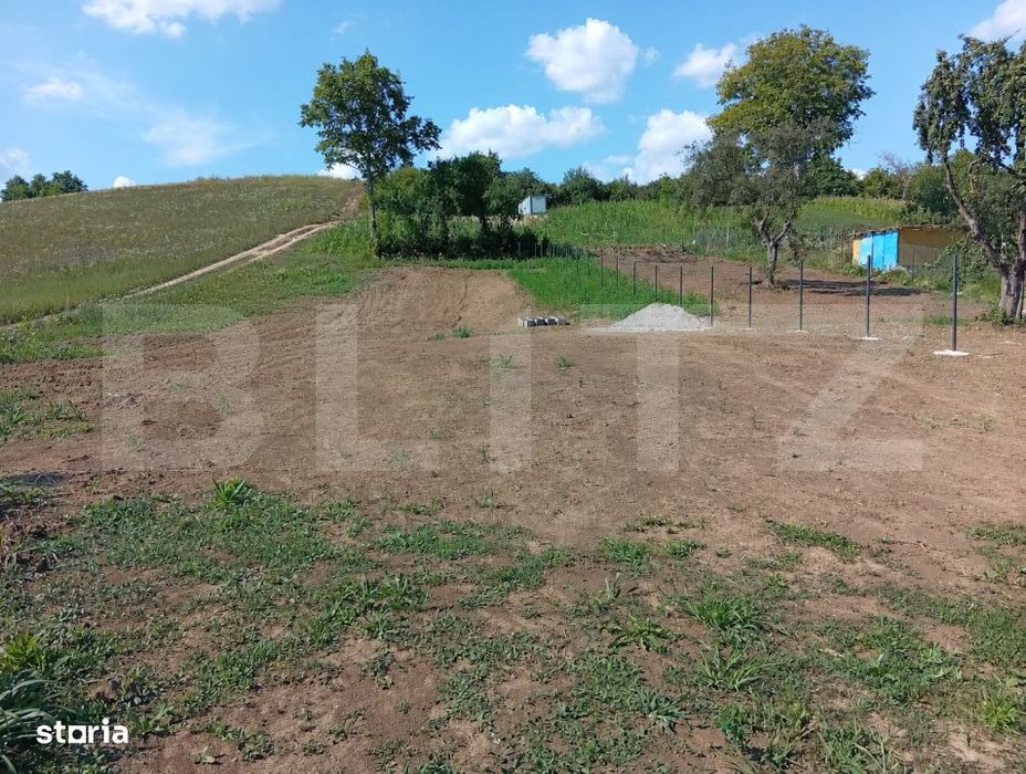 Teren intravilan, 800 mp, front 25 m, zona Poienita
