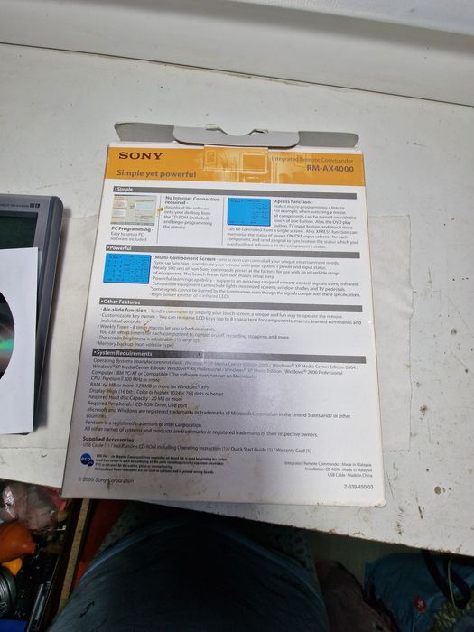 Vind telecomanda ptr scule sony audio - tv