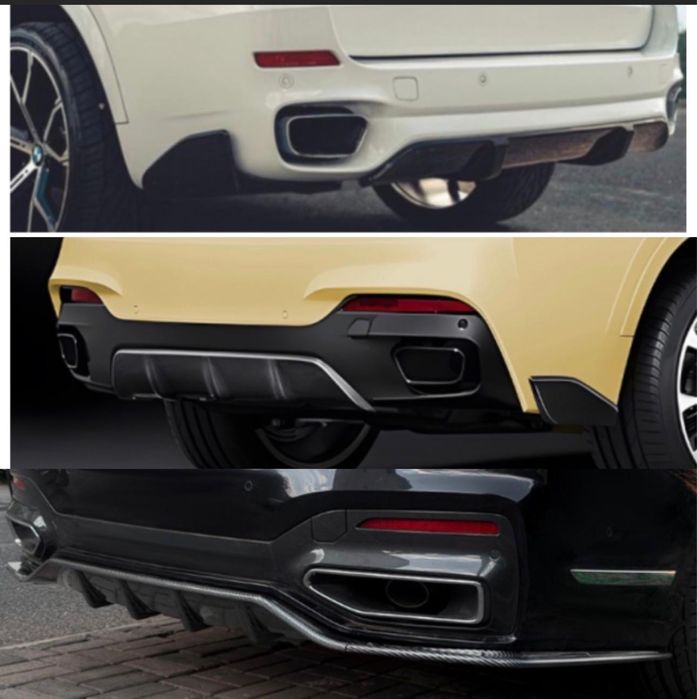 Prelungire Lip Extensie Difuzor Bara Spate BMW M-tech