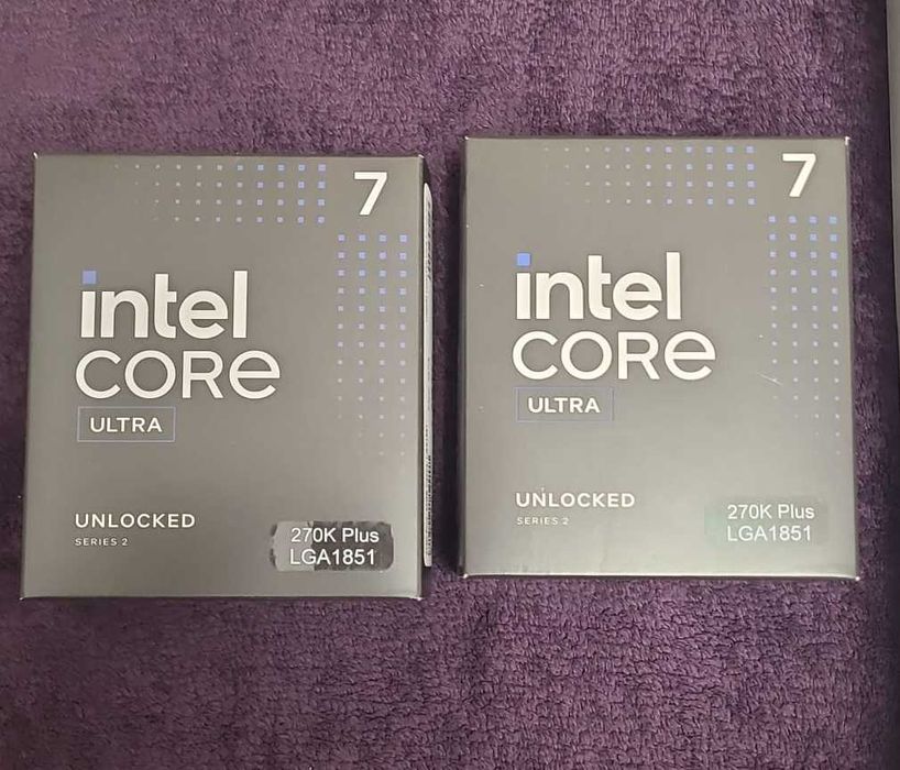kit gaming Intel Core Ultra 7 270K Plus + msi b860 p wifi ,24 nuclee,nou, sigilat