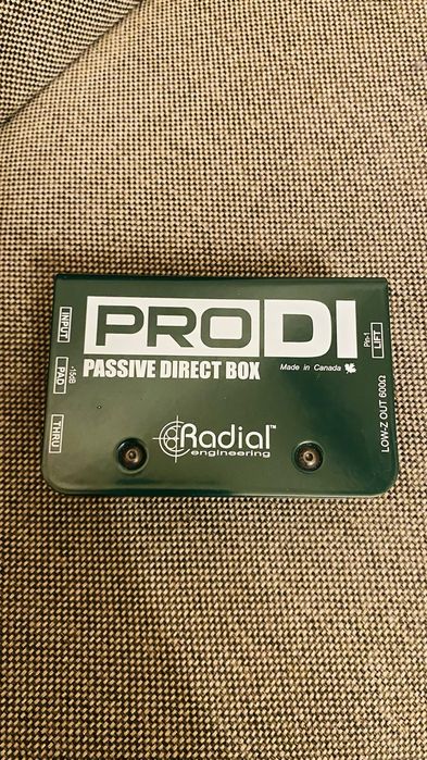 DI Box Radial ProDI – Nou / Nefolosit – Made in Canada