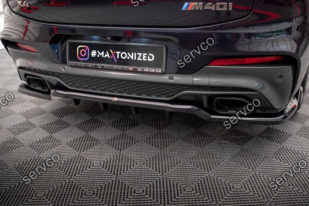 Prelungire bara spate Bmw X4 G02 M-Pack 2018-2021 v6 - Maxton Design