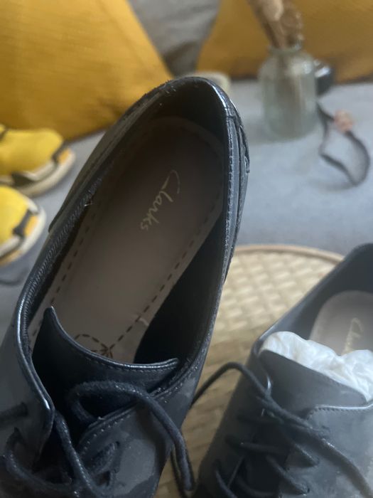 Pantofi mocasini Clarks 36 noi dama piele naturală