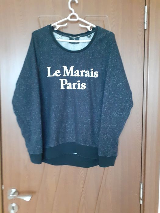 Черен суичър Maison Scotch