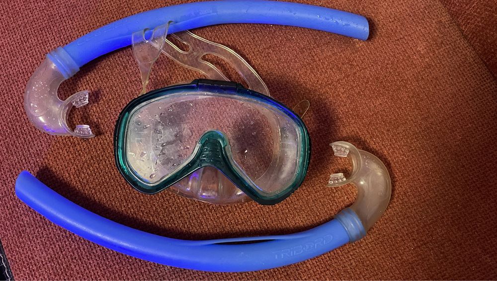 Snorkeling - masca + 2 tevi Tribord