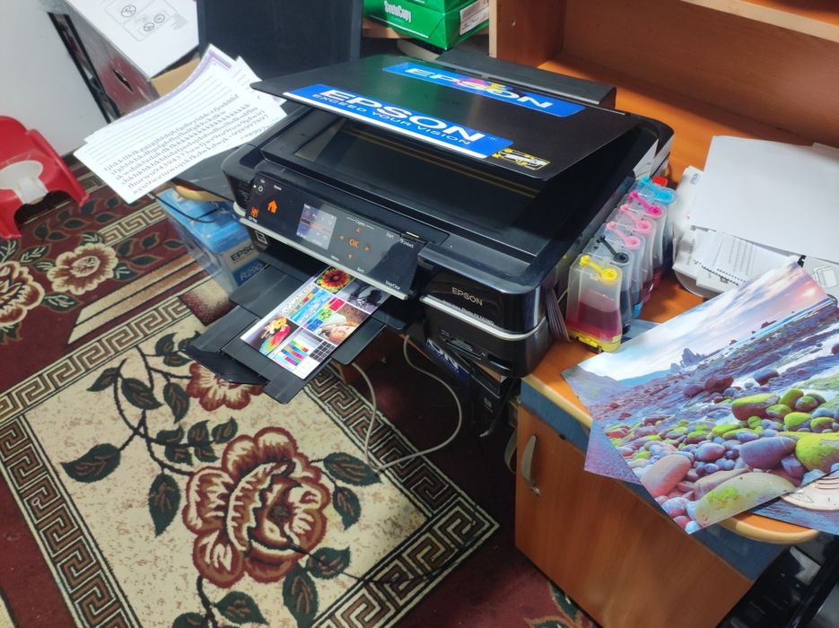 Epson 730 Wi_Fi li 6 rangli Duplex yani list orqa oldga bir vaqda 100%