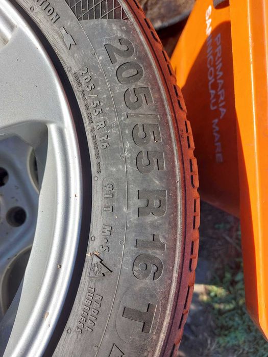 Jante cu cauciucuri 205/55 R16