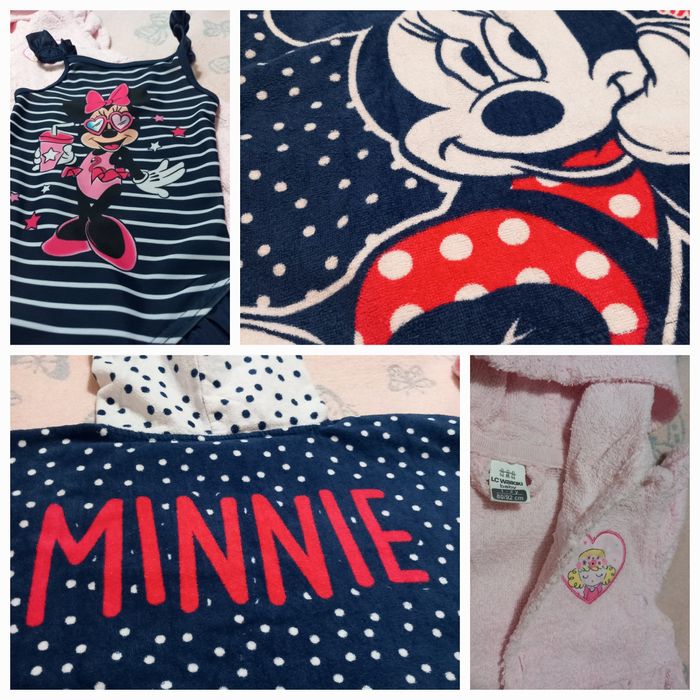 Детски бански пончо джапанки плаж момиче 2,3,4,5 г. Mayoral, OVS, др.