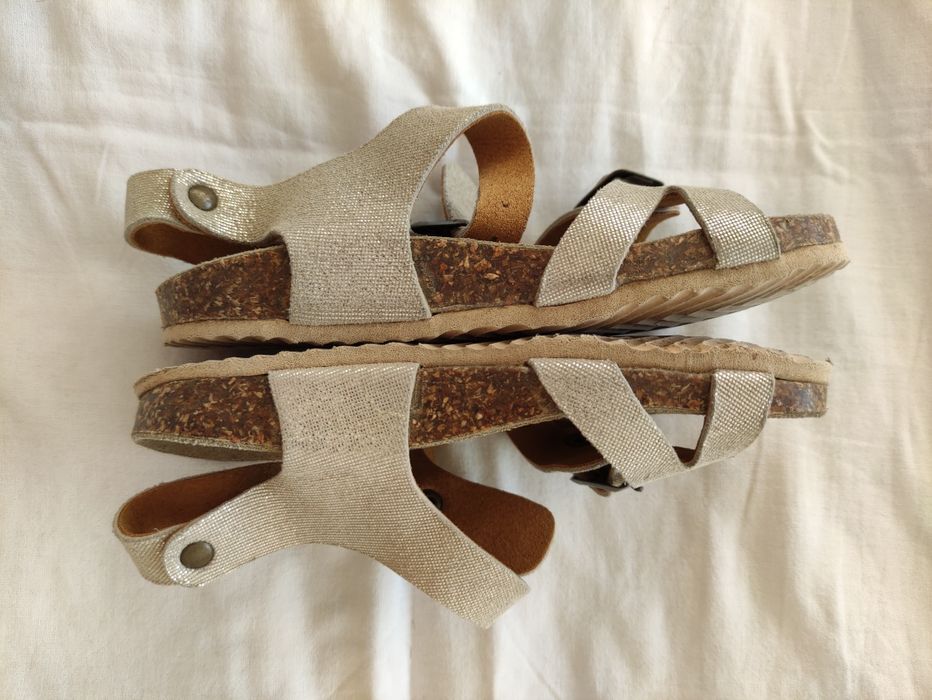 Детски сандалки от естествена кожа, български