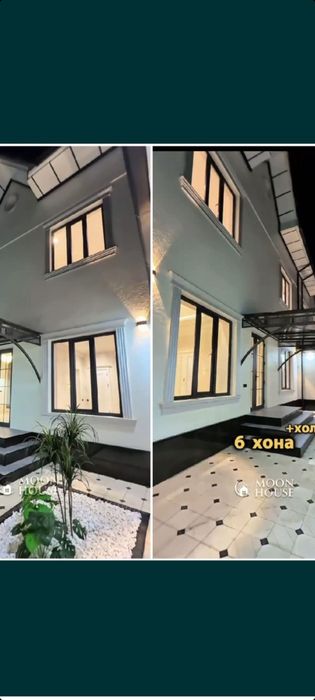 Евродом Эшонгузар 2.5 сотки 2 этажа 7 комнат