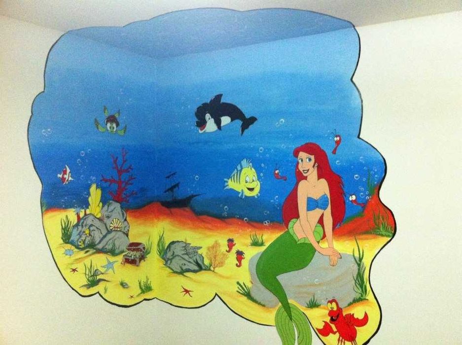 Pictura pe pereti (Pictura murala, camere copii, etc.)