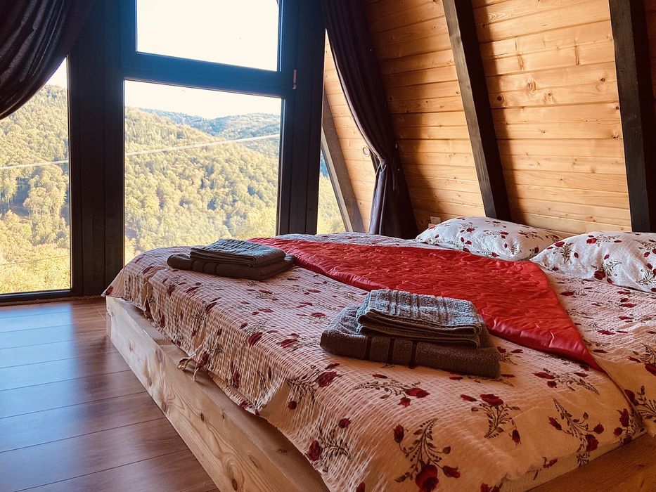 A-typic Nature-cabana tip A cu ciubăr de inchiriat in Rachitele, Cluj