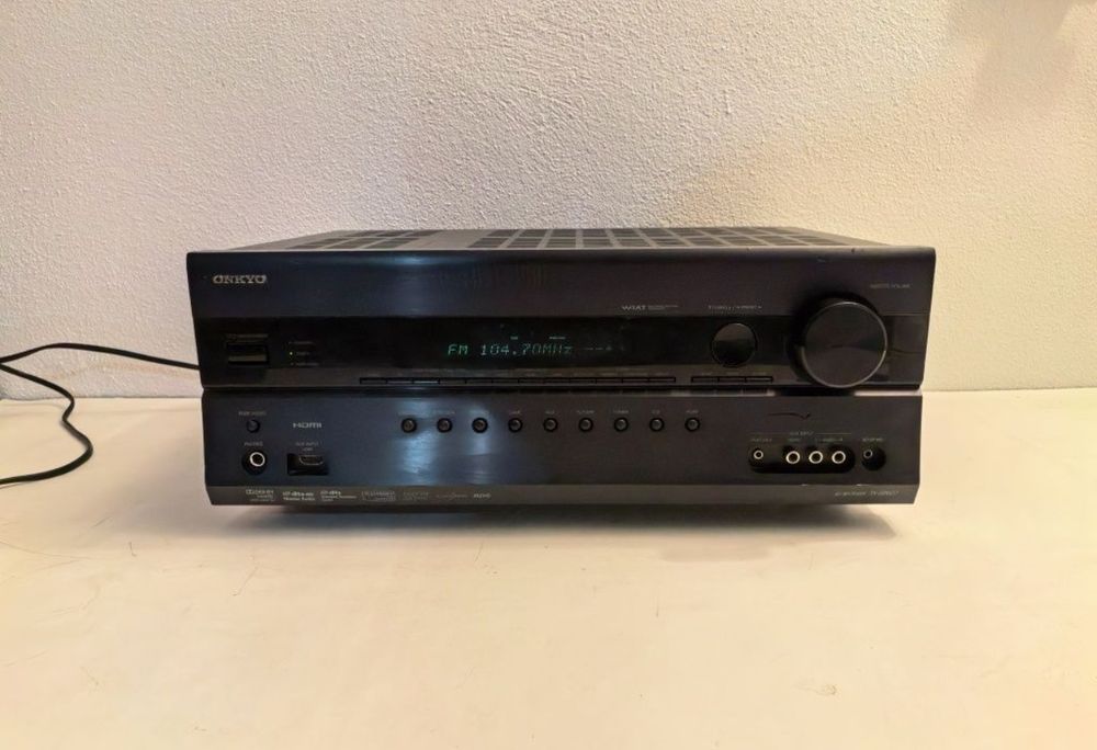 Amplificator Onkyo TX SR 607 HDMI Optical tuner iesire subwoofer statie amplituner