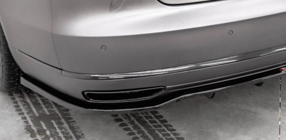 Audi A8 D4 спойлер С8 матрикс фейс предна броня лип В12 ABT 4.2 S8 4H