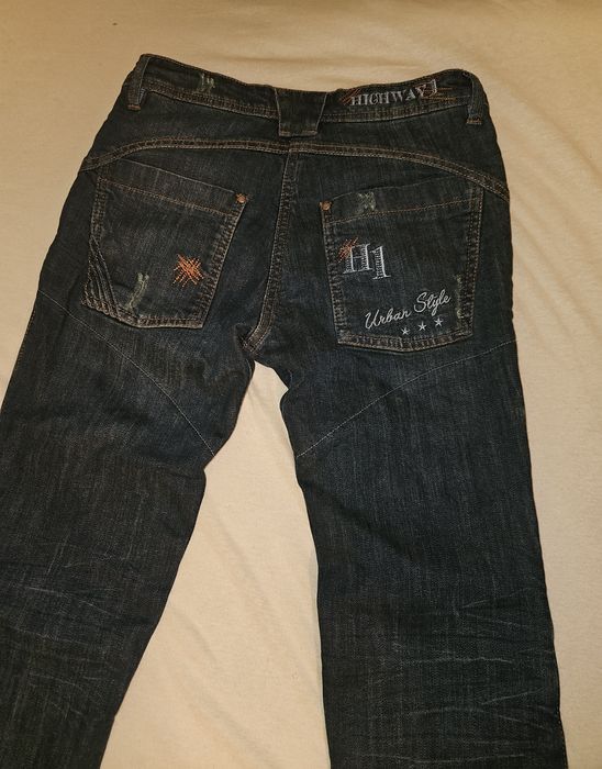 Blugi "Highway 1" albastru inchis