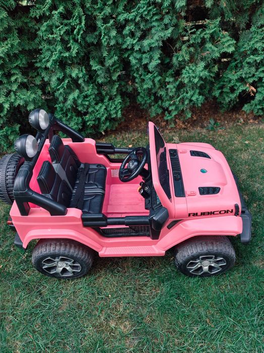 Mașinuță electrică Jeep roz