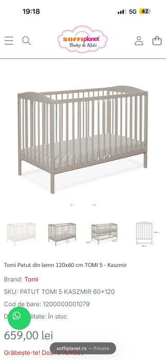 Pat bebelusi saltea babybumper babynest NOI