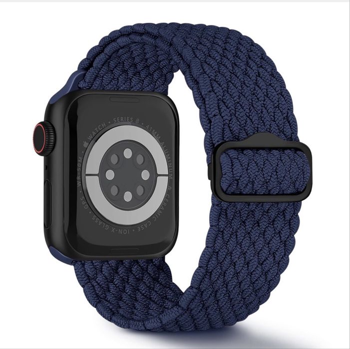 Curea Apple Watch nylon impletita albastru 38-42mm sport*
