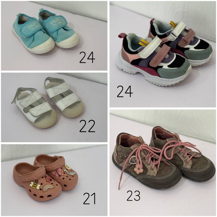 Обувь на девочку