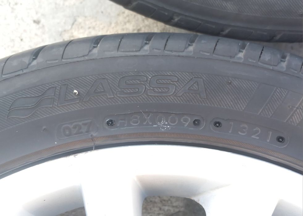 Алуминиеви джанти с летни гуми 225 45 17