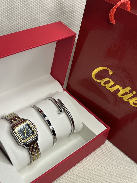 Cartier набор часы
