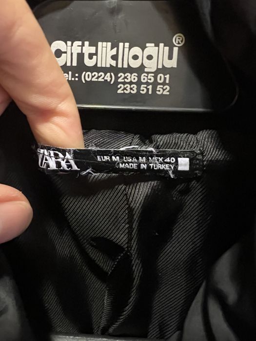 Палто с качулка Zara