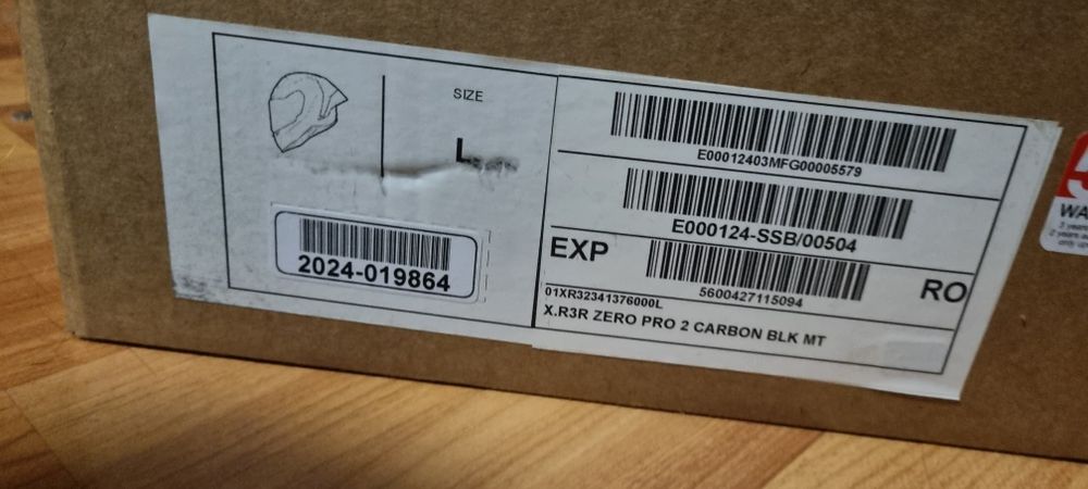 Casca moto NEXX XR3R ZERO PRO 2 Carbon