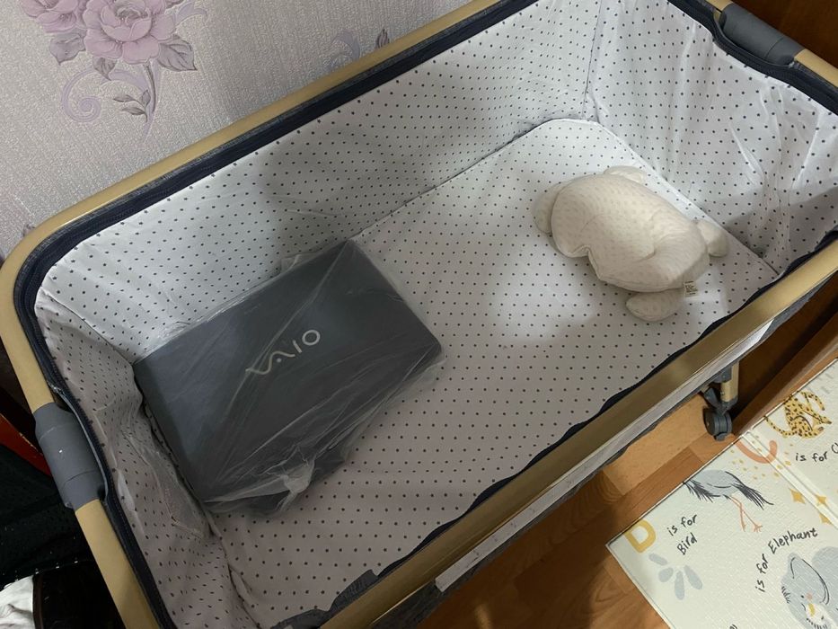 Приставная манеж для малыша