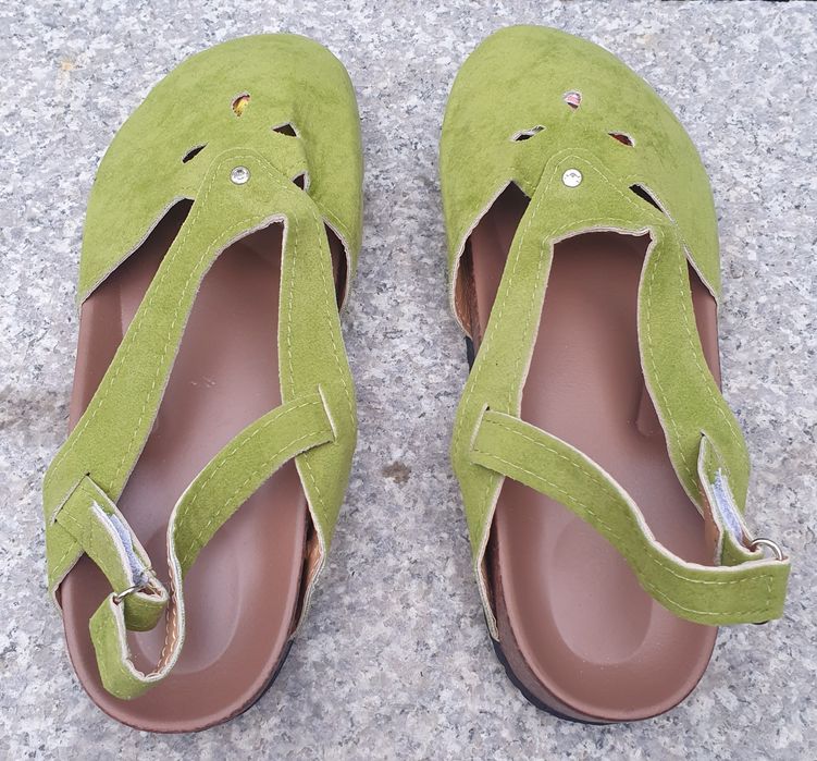 Sandale  casual din piele