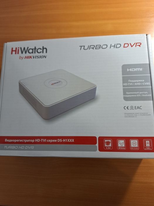 Видеорегистратор  для видеонаблюдения HI Wath DS-H104G на 1 TB